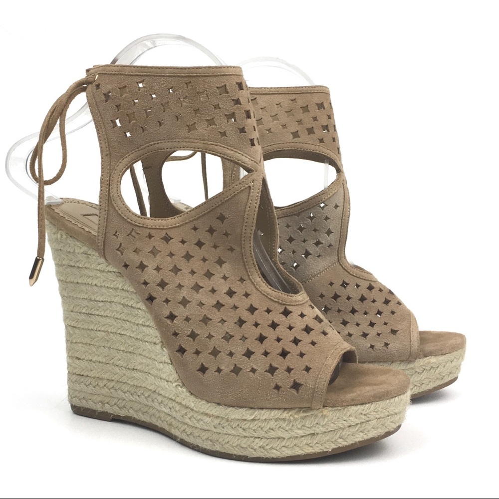 Aquazzura sexy thing wedge sandal heel cut out - Picture 8 of 8